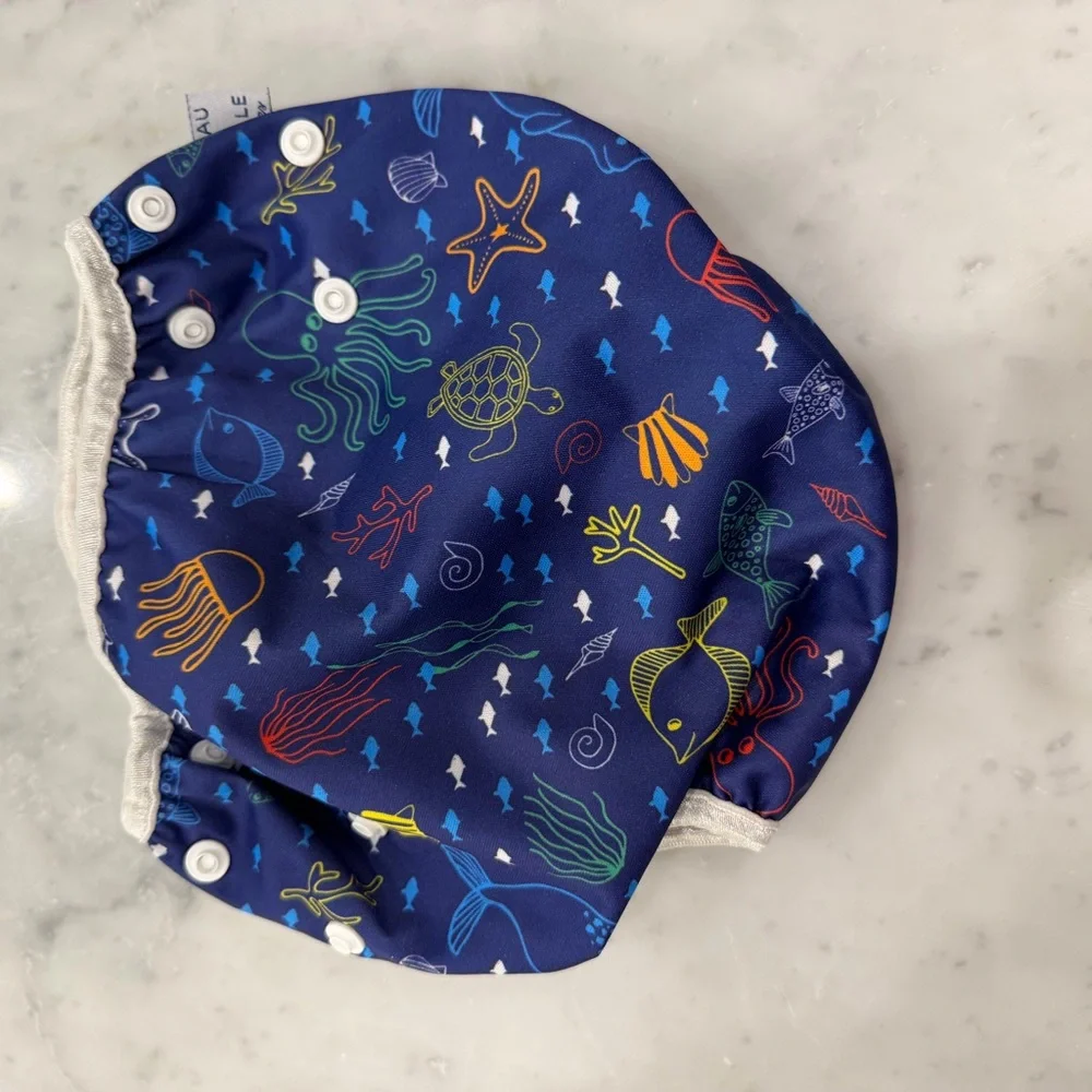 Blue Sea Friends Swim Diaper